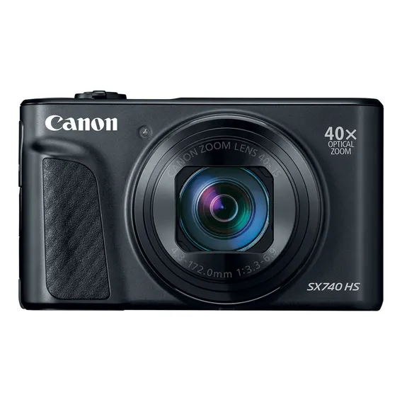 Câmera Fotográfica Digital Canon Powershot Sx740 Hs Preta Foto 1