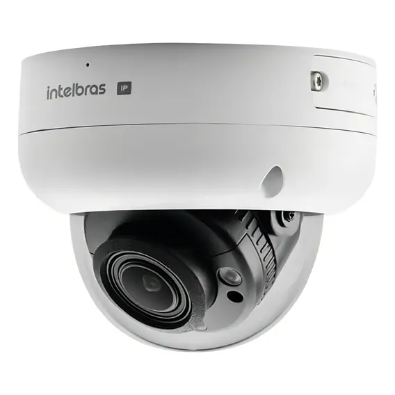 Câmera Infra Dome Intelbras Ip Vip 5440 D Z Ia Cor Branco Foto 1