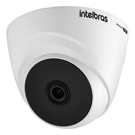Camera Intelbras Dome G3 Hdcvi 720p Vhd 1010d Ir Inteligente Cor Branco Foto 1