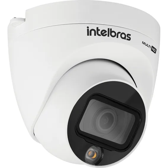 Câmera Intelbras Hdcvi Vhd 1220d Full Hd 1080p - Full Color Cor Branco Foto 1