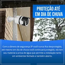 Camera Ip Externa Ip66 À Prova D'água Wifi Yoosee 960p Cor Branco Foto mini 2