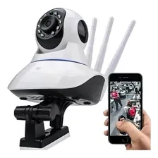 Camera Ip Sem Fio Noturna Hd 720p 1.3 Mp Wi-fi Gira 360 Foto mini 1