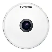 Câmera olho de peixe interna Vivotek Fe9180- /vc de 5 mpx branca Foto  mini 1