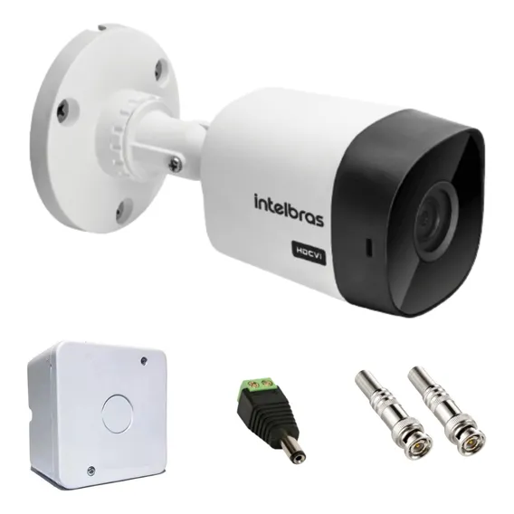Camera Segurança Intelbras Vhl 1220b Full Hd Com Conectores Cor Branco Foto 1