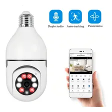 Camera Segurança Wifi Panorama Giratoria 360º Cor Branco Foto mini  2