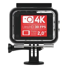 Câmera sportiva NavCity NG-100 Plus 4K prateada Foto mini 4