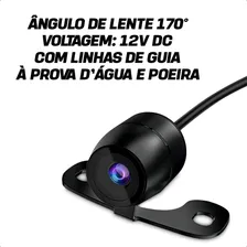 Câmera Universal Pra Estacionamento Com Linhas Guia Colorida Foto mini 4