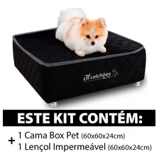 Caminha Box Pet Cachorros Gatos Luxo+ Lençol Impermeável Foto mini  2
