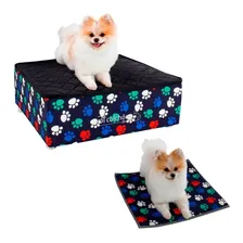 Caminha Box Pet + Lençol Impermeável E Colchonete Almofada Foto  mini 1