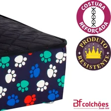 Caminha Box Pet + Lençol Impermeável E Colchonete Almofada Foto mini  3