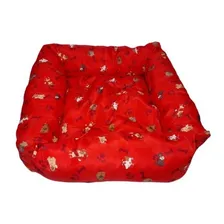 Caminha Para Cachorro Pet Premium Porte Grande N3 70x70cm Cor Vermelho Foto mini 1