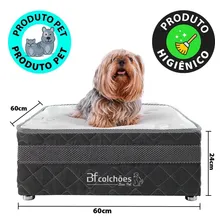 Caminha Pet Box+ Lençol Impermeável Cachorros Gatos 60x60cm Foto mini  2