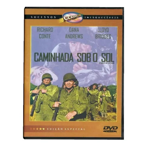 Caminhada Sob O Sol Dvd Drama Guerra Original Lacrado Foto 1