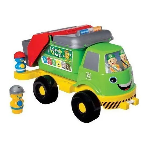 Caminhao Coleta Seletiva Mercotoys 520 Foto 1