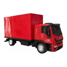 Caminhão De Brinquedo Iveco Tector Baú Com Acessórios Usual Foto mini 4