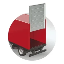 Caminhão De Brinquedo Iveco Tector Baú Com Acessórios Usual Foto mini  3