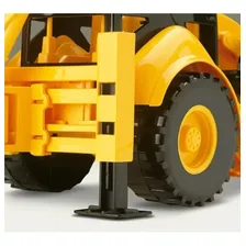 Caminhão Retroescavadeira Wl 1200 Construction - Silmar 6810 Cor Amarelo Foto mini 4