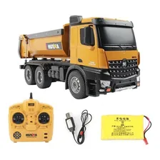 Caminhão Truck Huina 1573 Rc 10 Canais Potente E Realístico Cor Mostarda Foto mini  3