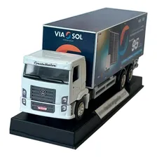 Caminhão Volkswagen Miniatura Constellation Placa Solar 1:50 Foto  mini 1