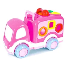 Caminhão Atividades Bloco Montar Menina 1 Ano - Super Toys Foto mini 1
