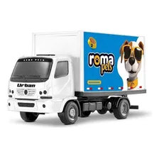 Caminhão Baú Urban Carreta Roma Pets - Roma Brinquedos Cor Branco Foto mini 1