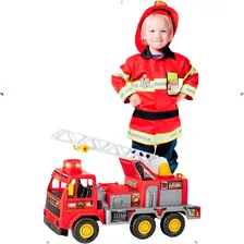 Caminhão Bombeiro Fire - Magic Toys 5042 Cor Vermelho Foto mini 3
