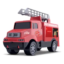 Caminhão Brinquedo Mini Truck Bombeiro 0073 - Samba Toys Foto mini 2