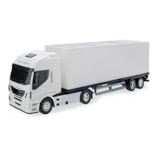 Caminhão Carreta Iveco Hi Way Baú - Usual Brinquedos Foto mini 4