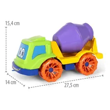 Caminhão De Brinquedo Betoneira Babyfrota Poliplac Sortido Foto mini 1