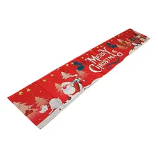 Caminho De Mesa Passadeira Toalha Natal Natalino Trilho Mesa Foto mini  2