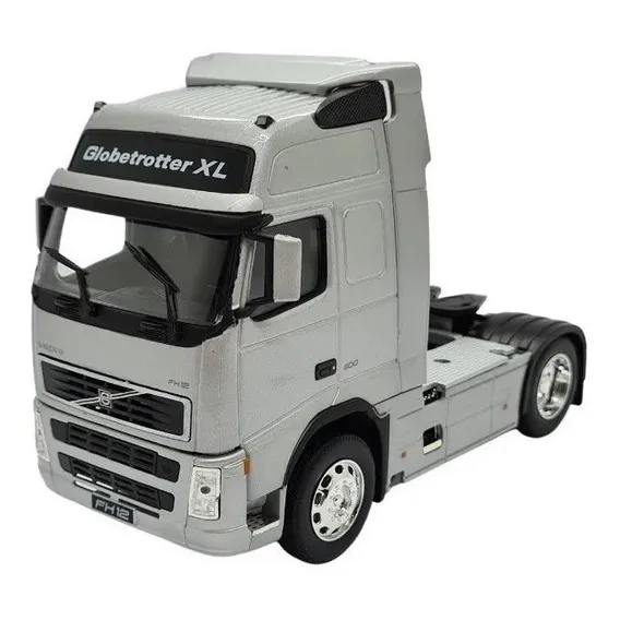 Caminhão Ferro Miniatura Volvo Fh12 Toco Globetrotter 1:32 Foto 1