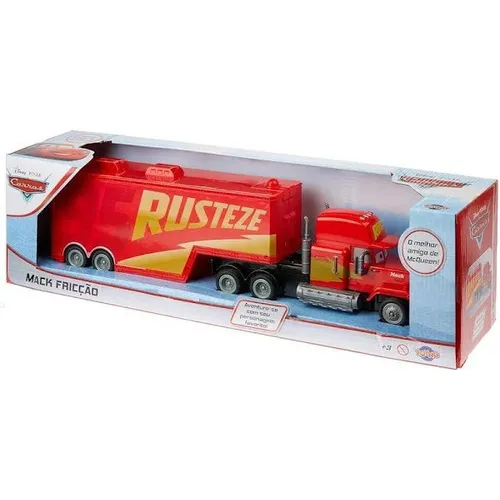 Caminhão Fricção Mack Carros Disney Toyng 50984 Cor Vermelho Personagem MACK - Carros Disney Foto 1
