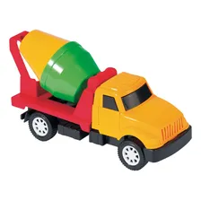 Caminhão Infantil Brinquedo Trator + Betoneira + Caçamba Cor Colorido Foto mini 4
