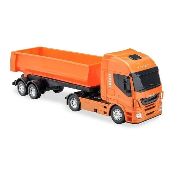Caminhão Iveco Caçamba Basculante - Usual Brinquedo Cor Sortida Foto 1