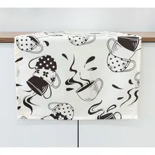 Caminho Mesa C/ Barrado 60cm X 38cm Cappuccino - Foto mini 1