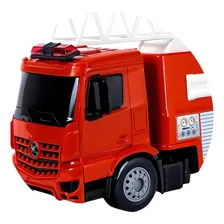 Caminhão Radical Miniatura Super Frota Bombeiros Divertido Foto mini 2