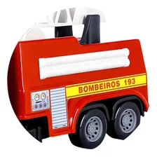 Caminhão Radical Miniatura Super Frota Bombeiros Divertido Foto mini 3