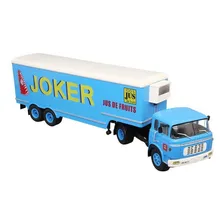 Caminhões Articulados Berliet Tr 12 - 1964 - Edição 13 Cor Azul Foto mini 1