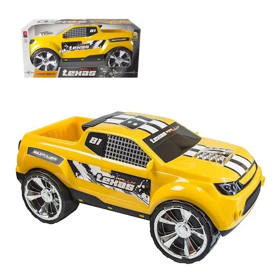 Caminhonete Pick Up Amarelo Texas Rally Bs Toys Foto 1