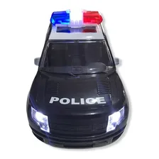 Camionete Controle Remoto Policia Bateria Recarregável 34cm Cor Preto e Branco Foto mini 4