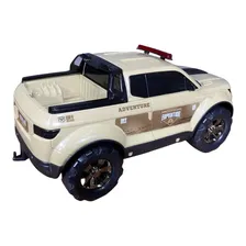Camionete Infantil Pick- Up Safari Roma Roma Brinquedos Cor Bege Foto mini 4