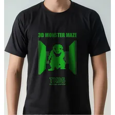 Camiseta Camisa Geek Jogo Game 3d Monster Maze Tk 85 Foto  mini 1