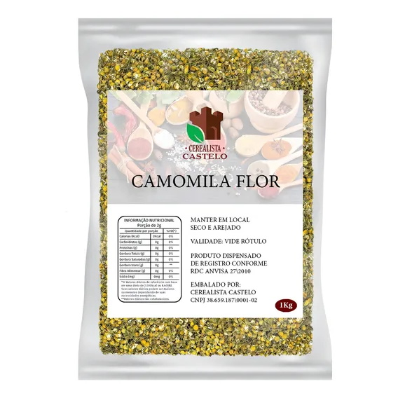 Camomila Flor 1kg Cha De Camomila Premium Foto 1