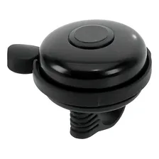 Campainha Buzina Trim Manual Preta M-wave P/ Bike Bicicleta Cor Preto Preto Foto mini  2