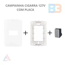 Campainha Cigarra 127v De Embutir Conjunto 4x2 Cor Branco Foto mini 2