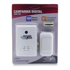 Campainha Digital Sem Fio Force Line Foto mini 4