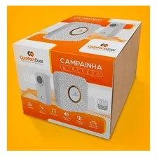 Campainha Wireless Sem Fio Pilha Casa Comfort Door Branca Foto mini 2
