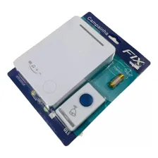 Campanhia Sem Fio 90 Metros 32 Toques Campanhinha Campainha Cor Branco Pilha Aa Foto mini 2