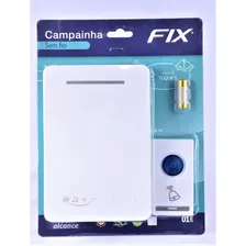 Campanhia Sem Fio 90 Metros 32 Toques Campanhinha Campainha Cor Branco Pilha Aa Foto mini 3