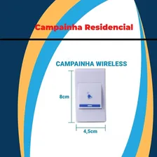 Campanhia Sem Fio Longo Alcance Hoteis Escritorio Casa Foto mini 4